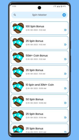 Spin Master – Daily Spin Links for Android