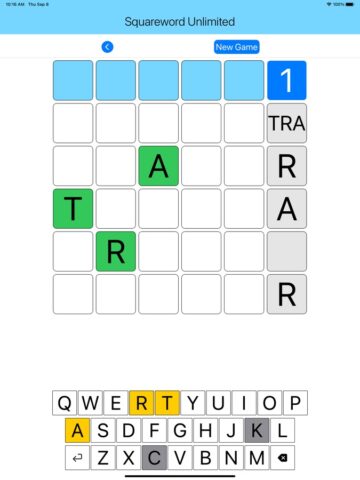 iOS용 Squareword Unlimited Word Game