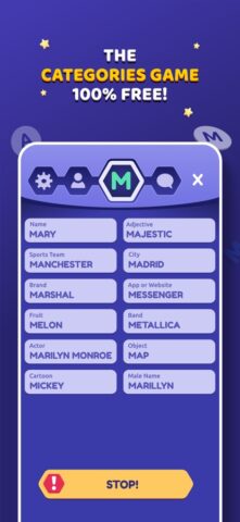 StopotS – The Categories Game untuk iOS