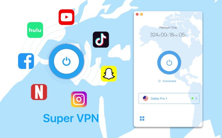 SuperVPN – Cybersicherheit App für iOS