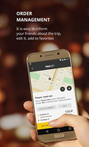 Taxsee: taxi order for Android
