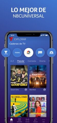 iOS 用 Telemundo: Series y TV en vivo
