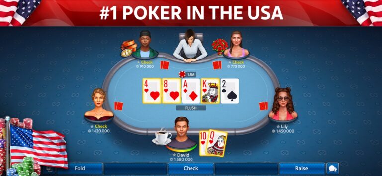 โป๊กเกอร์เท็กซัส: Pokerist สำหรับ iOS