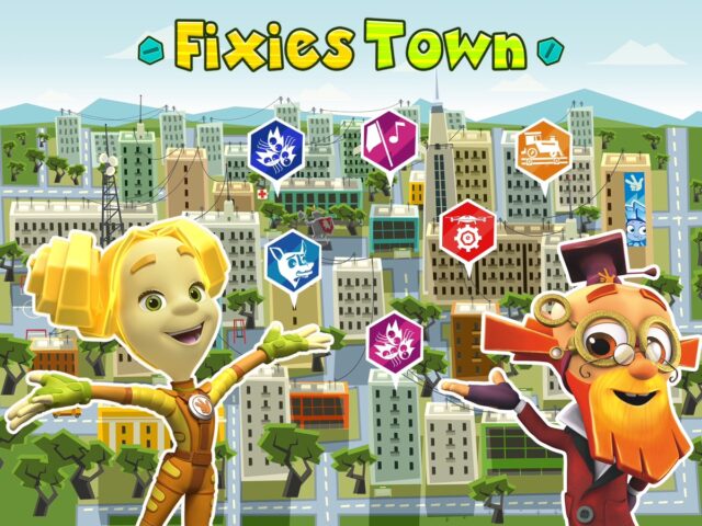 iOS 版 螺丝钉小镇! 多人救援教育游戏! 迷宫,解谜和别的!