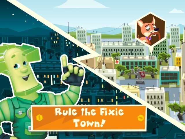 iOS용 The Fixies 마을 게임! 미니게임 와 퍼즐