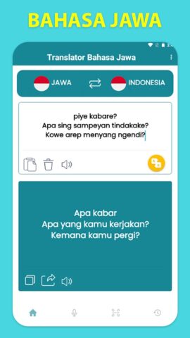 Terjemahkan bahasa Jawa cho Android