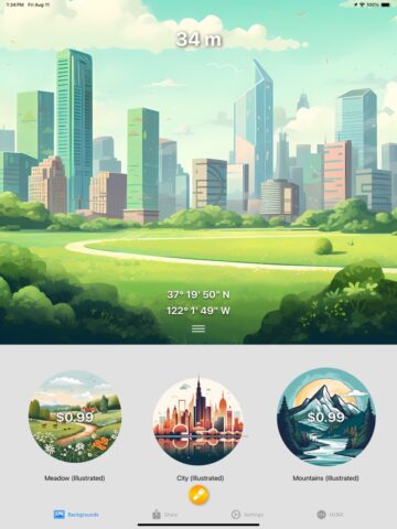 Travel Altimeter & Elevation لنظام iOS