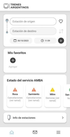 Android 版 Trenes Argentinos
