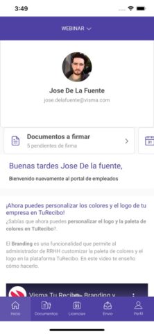 Visma | TuRecibo for iOS