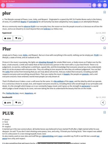 Urban Dictionary สำหรับ iOS