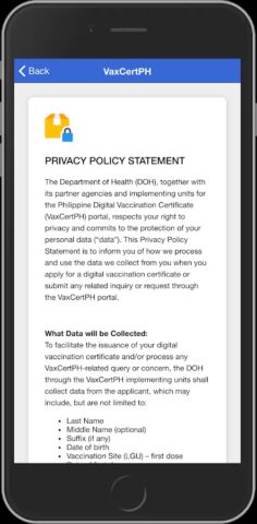VaxCertPH for Android