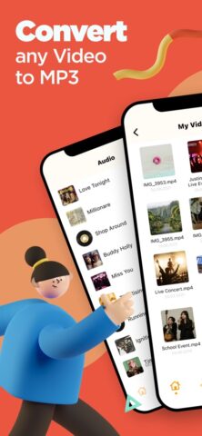 iOS 用 MP3抽出 – 動画を音楽 音声に変換する