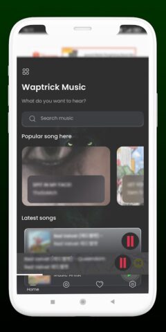 Android 用 Waptrick Music Downloader