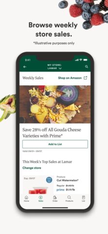 Whole Foods Market per iOS