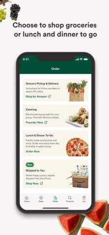 Whole Foods Market para iOS