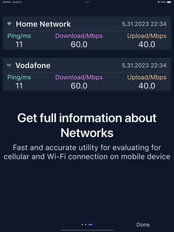 iOS 用 WiFi Connect: Internet & Speed