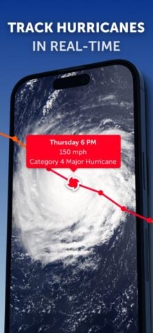 iOS 用 Zoom Earth – ライブ天気図、雨レーダー、予報