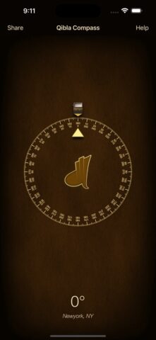 iSalam: Qibla Compass para iOS