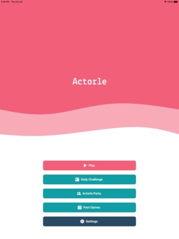 Actorle for iOS