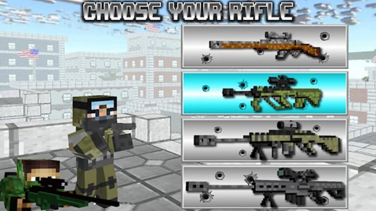 American Block Sniper Survival для Android