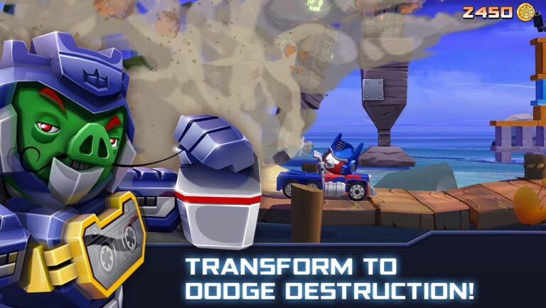 Angry Birds Transformers لنظام Android