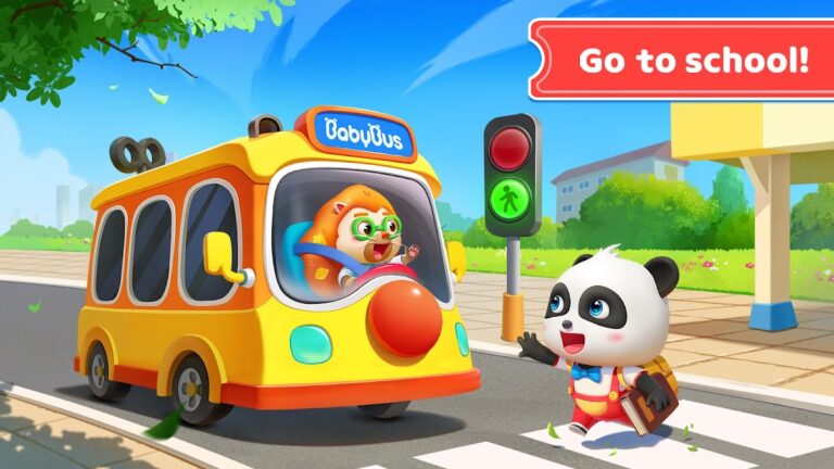 Bus scolaire de Bébé Panda pour Android