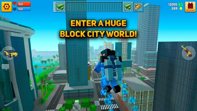 Block City Wars: Pixel Shooter для Android