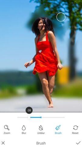 Blur Background Photo Editor для Android — скриншот 2