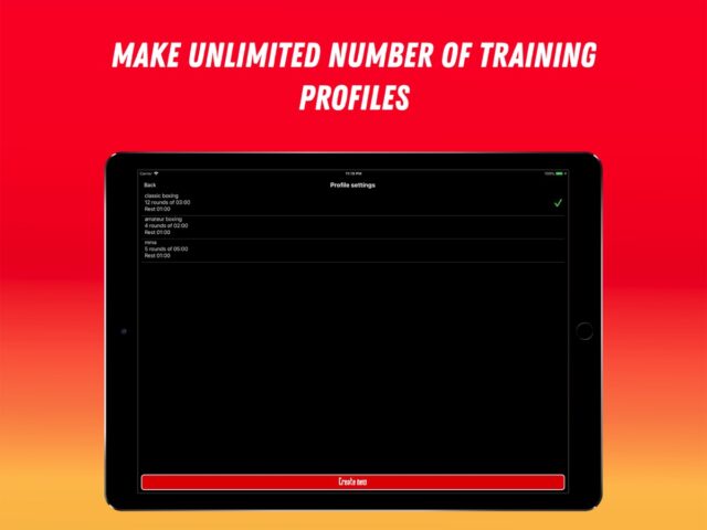 Boxing Timer Prof for iOS