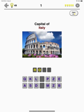 Capitales des pays du monde pour iOS