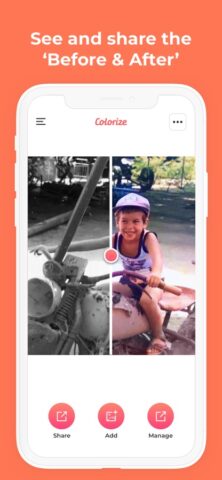 iOS 版 Colorize – Color to Old Photos