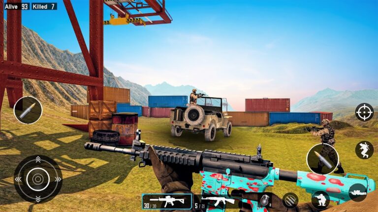 Android 用 FPS Commando shooting games 3D