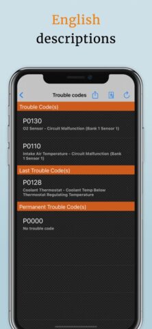 iOS 版 EOBD Facile: OBD 2 Car Scanner