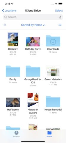 iOS için Dosyalar
