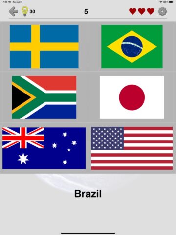 Flaggen aller Länder der Welt für iOS