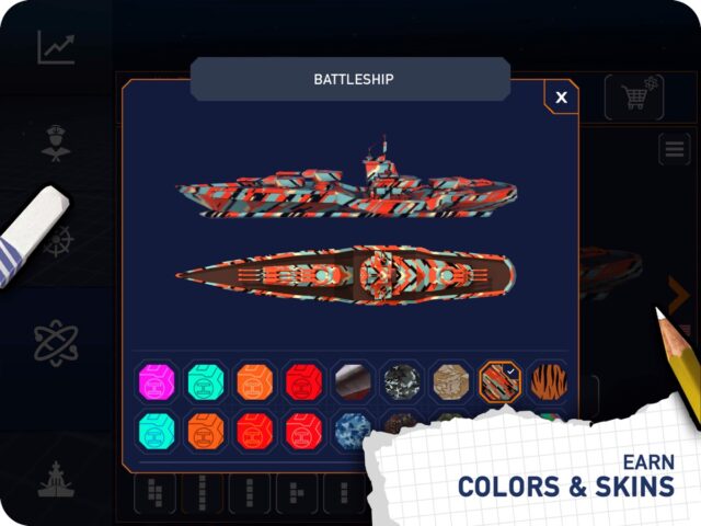 Fleet Battle: Sea Battle game สำหรับ iOS