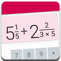 Kalkulator pecahan + solusi untuk Android