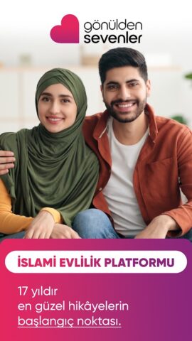 GönüldenSevenler Evlilik для Android — скриншот 1