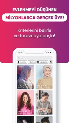 GönüldenSevenler Evlilik для Android — скриншот 2
