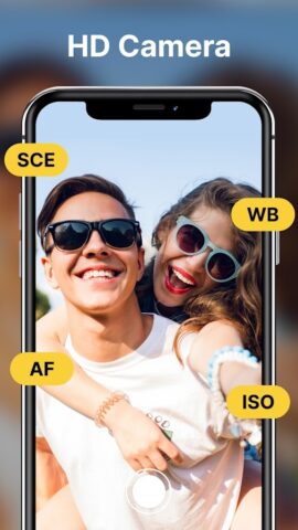 HD-камера — быстрое фото HyCam для Android — скриншот 1