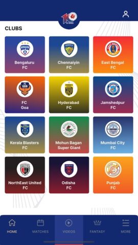 Indian Super League Official untuk Android