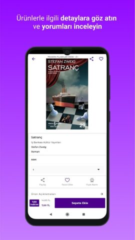 Kitap Sepeti สำหรับ Android