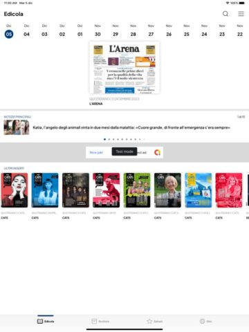 L’Arena-Il giornale di Verona สำหรับ iOS