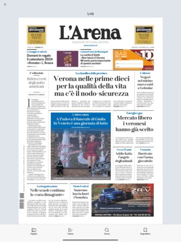 L’Arena-Il giornale di Verona لنظام iOS