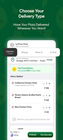 La Pino’z – Order Pizza Online για Android