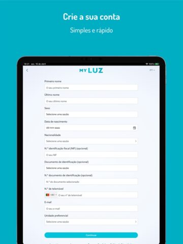 MY LUZ per iOS