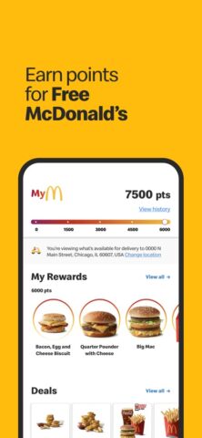 McDonald’s لنظام iOS