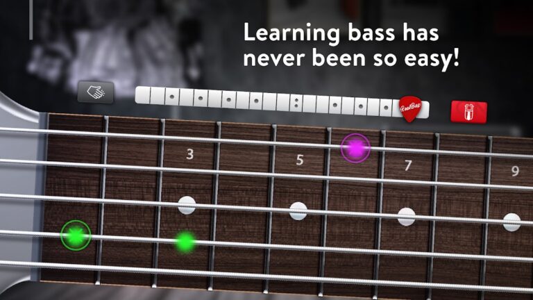 Real Bass: bass guitar for Android