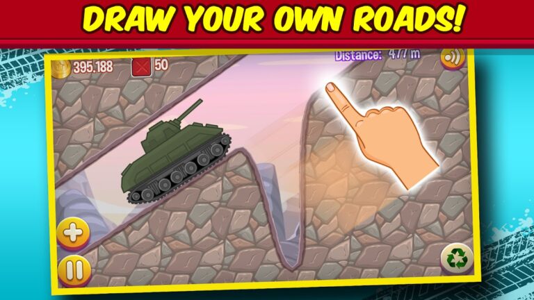 Road Draw: Uphill Racing для Android — скриншот 3