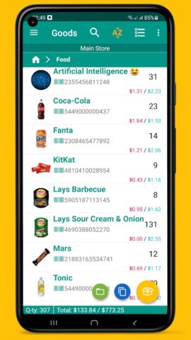 Stock and Inventory Simple for Android